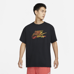 Men's - Nike Max 90 T-Shirt - Black/Gold