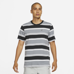 Men's - Nike Stripe T-Shirt - Grey/White