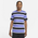 Nike Stripe T-Shirt - Men's Rush Violet/Black/White