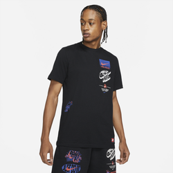 Men's - Nike NSW LA GRX SS T-Shirt - Black/White