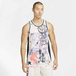 Men's - Nike Stories Jersey - Beige/Black
