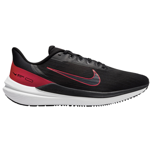 Nike Mens  Air Winflo 9 In Dark Smoke Grey/university Red/dark Smoke