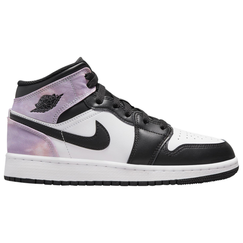 

Boys Jordan Jordan AJ 1 Mid SE - Boys' Grade School Shoe Bleached Coral/Black/White Size 06.0