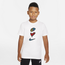 Nike NSW PLS T-Shirt - Boys' Grade School White/White