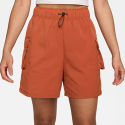 Women's - Nike Essential Woven Shorts_E2E0123 - Burnt Sunrise/Sail