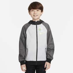 Boys' Grade School - Nike NSW Windrunner - Black/Gray