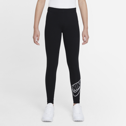 Girls' Grade School - Nike Sportswear Favorite Graphic Leggings - Black/White