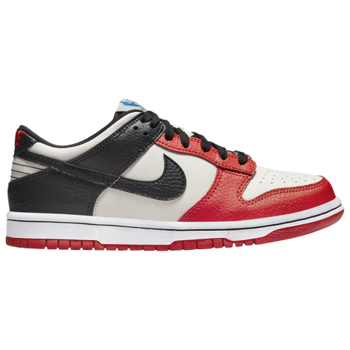 BOYS - Nike Dunk Low - Black/Chile Red