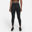 Nike Pro Dri-FIT HR All Over Print 7/8 Tights - Women's Black/White