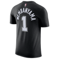Nike Spurs Name & Number T-Shirt - Nike Black/White