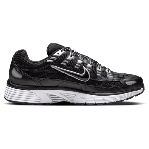 MENS - Nike P-6000 - White/Black Mtlc Silver