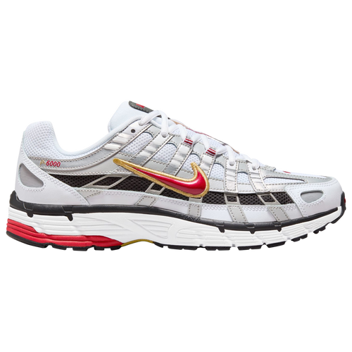 

Nike Mens Nike P-6000 - Mens Running Shoes Red/Silver/White Size 7.5