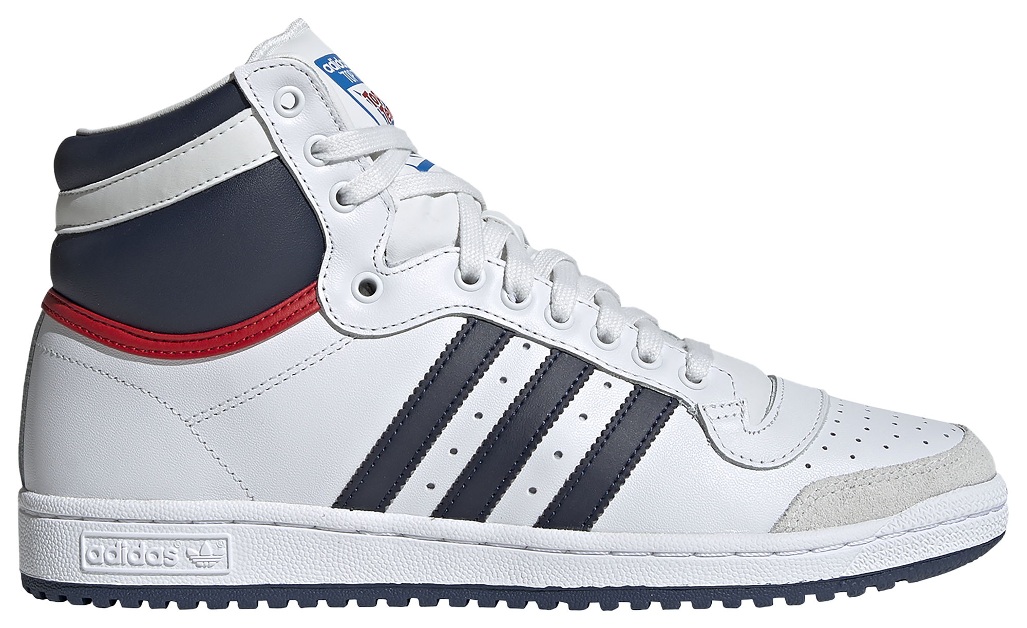 red adidas high tops mens