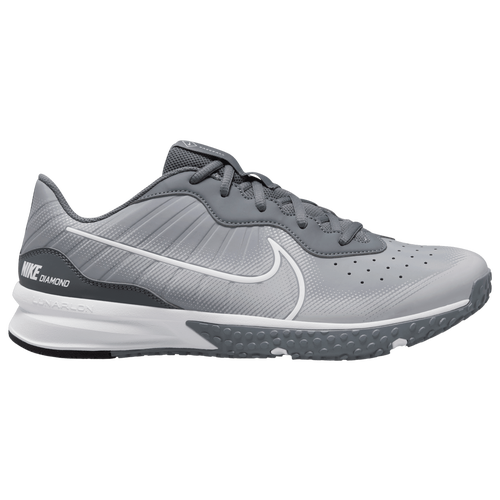 

Nike Mens Nike Alpha Huarache Varsity 4 Turf - Mens Baseball Shoes Wolf Grey/Cool Grey/White Size 9.0