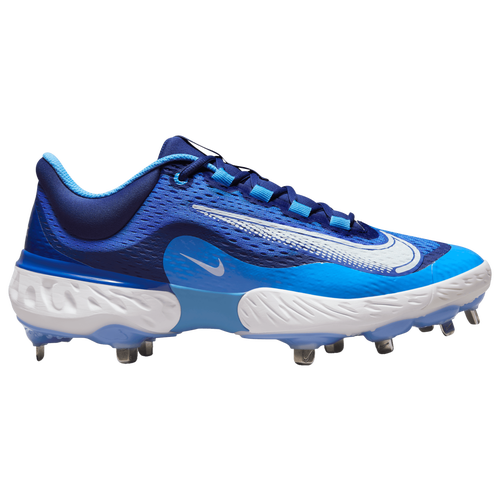 

Nike Mens Nike Alpha Huarache Elite 4 Low - Mens Baseball Shoes Deep Royal Blue/Hyper Royal/White Size 10.0