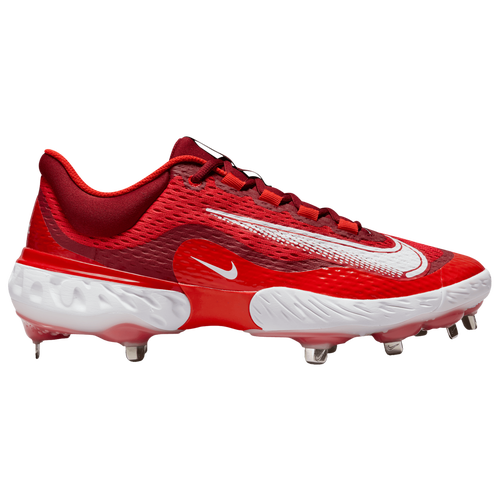 

Nike Mens Nike Alpha Huarache Elite 4 Low - Mens Baseball Shoes University Red/White/Team Red Size 13.0