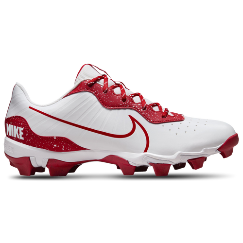 

Nike Mens Nike Alpha Huarache 4 Keystone - Mens Baseball Shoes White/University Red Size 09.0