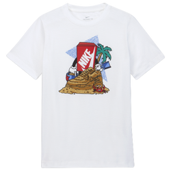 Boys' Grade School - Nike Summer Boxy T-Shirt - White