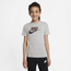 Nike NSW Futura Camo T-Shirt - Boys' Grade School Gray/Orange