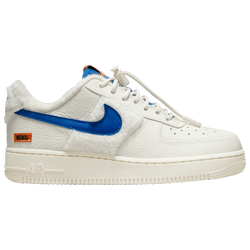 Women's - Nike Air Force 1 '07 - White/Grey/Blue