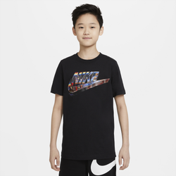 Boys' Grade School - Nike NSW Worldwide Icon T-Shirt - Black/Multi