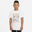 Nike NSW Worldwide Icon T-Shirt - Boys' Grade School White/Multicolor