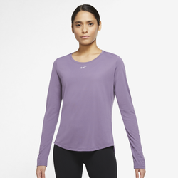 Women's - Nike Plus DF One Long Sleeve T-Shirt - Purple