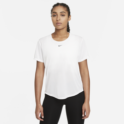 Women's - Nike Plus Size One DF SS STD Top - White