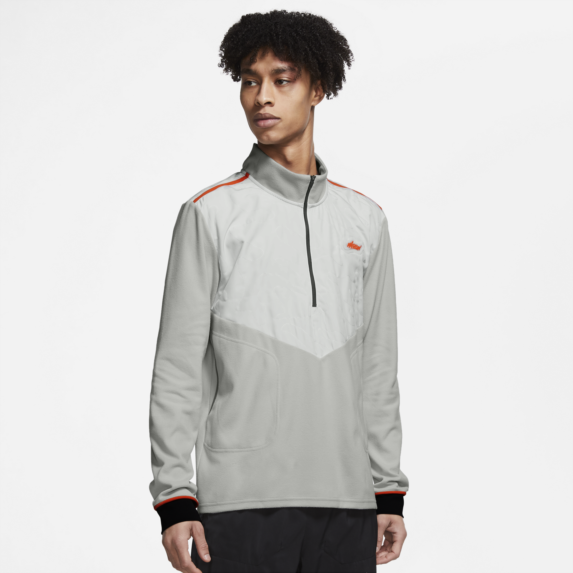 nike wild run half zip