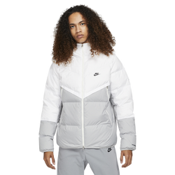 Men's - Nike Windrunner Jacket - White/Grey