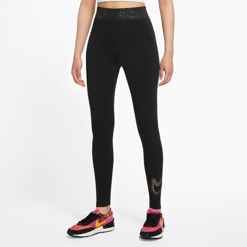 Nike Womens  Stardust Gx Tight In Black/gold