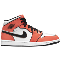 True Orange/Black/White- Jrdn Aj 1 Mid Se-or/bk/