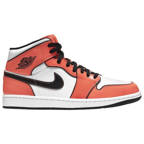 Jordan Aj 1 Mid Se In True Orange/black/white | ModeSens