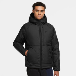 Men's - Nike Legacy Hooded Jacket - Black/Black