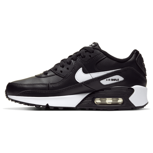 NIKE Air Max 90 outlet Triple Black (GS) Youth Running CD6864-001 Size 4Y