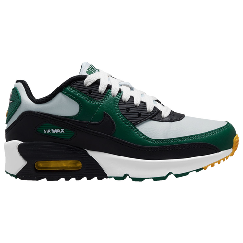 

Boys Nike Nike Air Max 90 - Boys' Grade School Running Shoe Gorge Green/Pure Platinum/Black Size 04.0