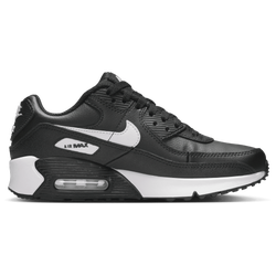 Boys' Grade School - Nike Air Max 90  - Black/Black/White