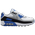 Nike Air Max 90  - Boys' Grade School White/Particle Grey/Light Smoke Grey