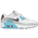 Nike Air Max 90  - Boys' Grade School White/Blue/Red