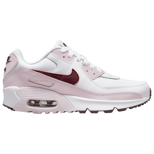 GIRLS - Nike Air Max 90 - White/Pink Beetroot