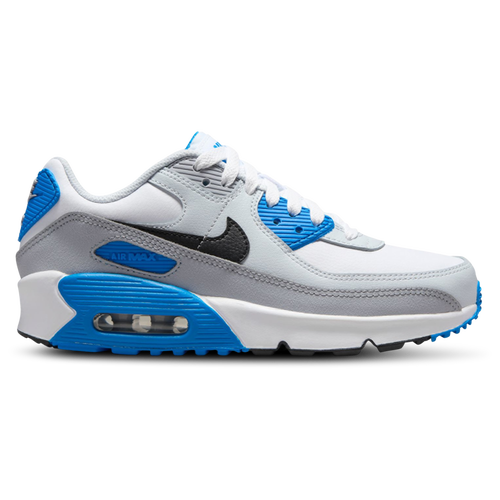 

Nike Boys Nike Air Max 90 - Boys' Grade School Running Shoes Blue/White/Grey Size 4.0