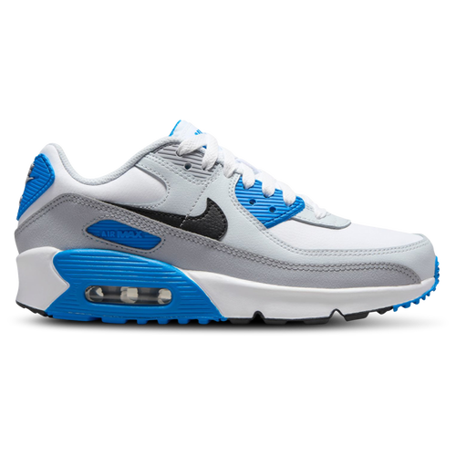 Shop Nike Boys  Air Max 90 In Blue/white/grey