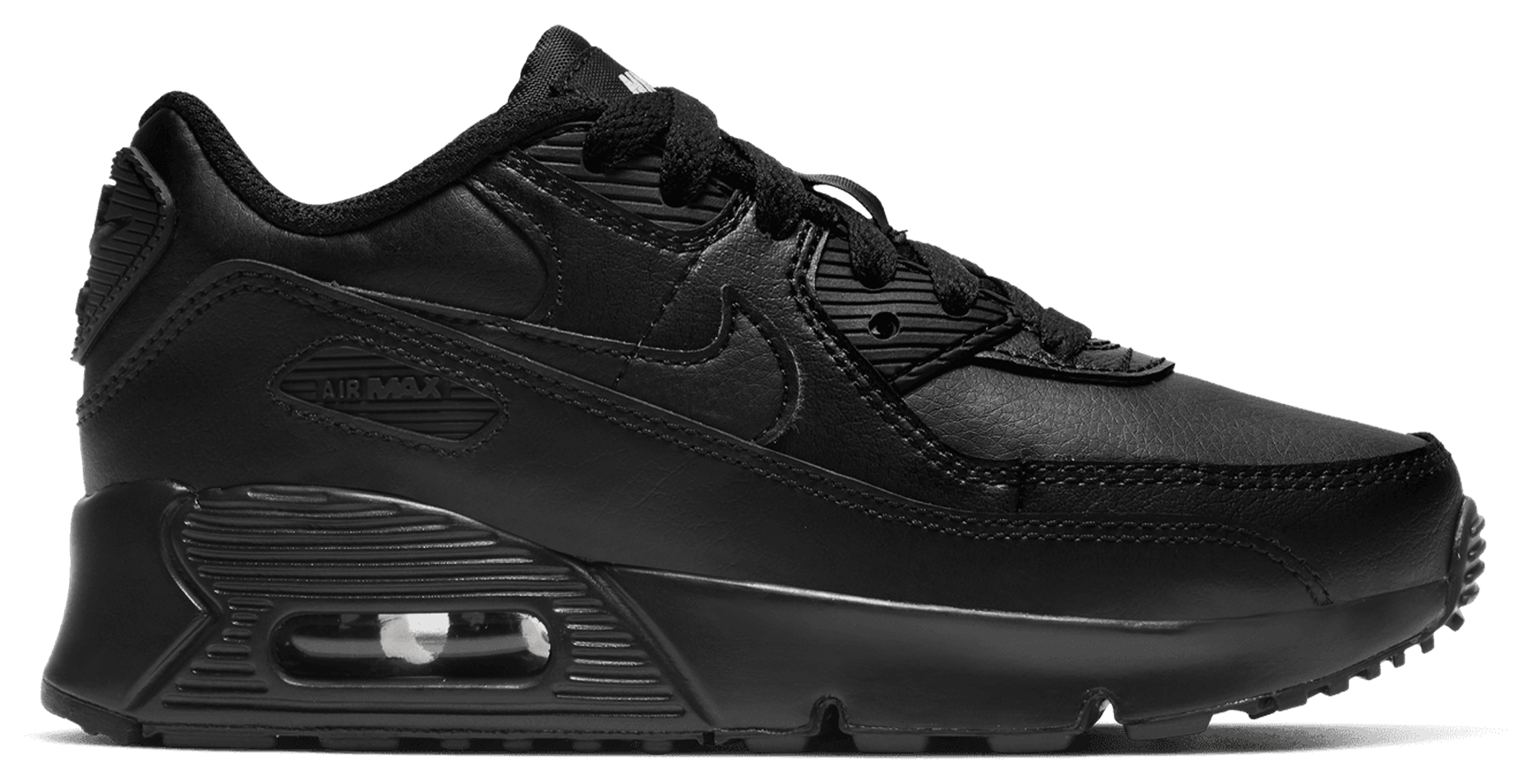 black nike air max youth