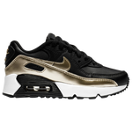 Black/Metallic Gold Star/White