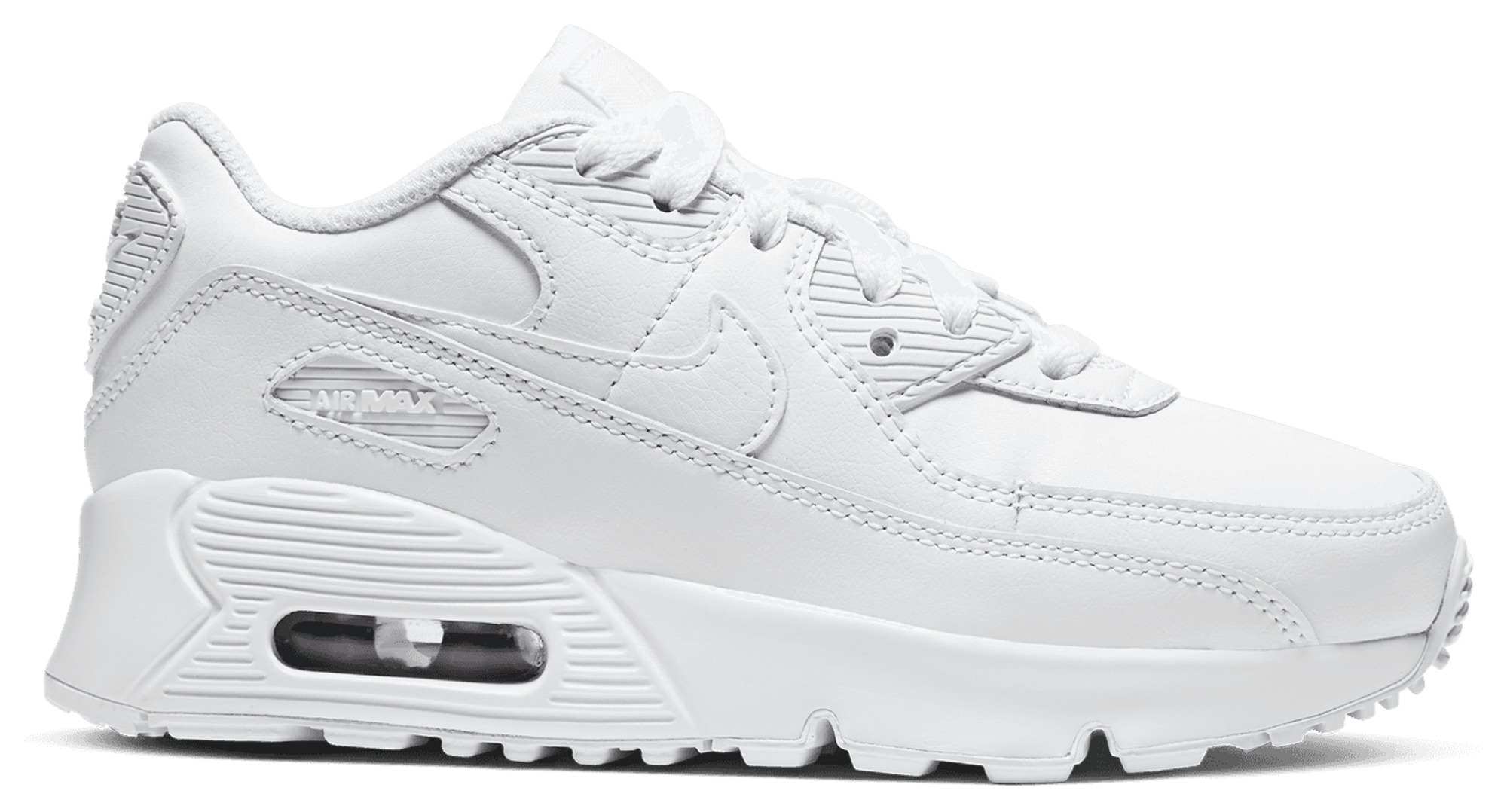 boys all white air max