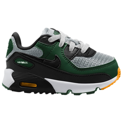 Boys' Toddler - Nike Air Max 90 - Pure Platinum/Black/Gorge Green