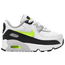Nike Air Max 90 - Boys' Toddler White/Hot Lime