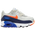 Nike Air Max 90 - Boys' Toddler Summit White/Safety Orange/Midnight Navy