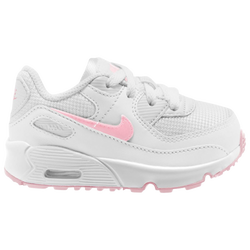 Boys' Toddler - Nike Air Max 90 - White/Pink Foam/White
