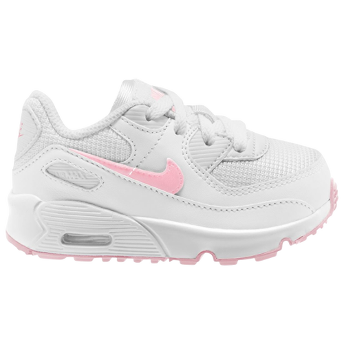 

Nike Boys Nike Air Max 90 - Boys' Toddler Running Shoes White/Pink Foam/White Size 05.0